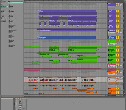 Lessons from the Past Mixing Sessions in Ableton